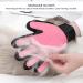 Timjjg Pink Hair Removal Gloves & Stainless Steel Nursing Comb for Cats & Dogs | Pet Massage & Litter Cleanup - Buy Online on GoSupps.com