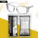 voltX CRYSTAL Full Lens Magnified Reading Safety Glasses - ANSI Z87.1+ CE EN166F (+1.5 Dioptre) Anti-Fog UV400 Lens - Buy Online on GoSupps.com