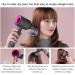 JiaLFaX Hair Dryer Upturned Nozzle Leafless Fan Windproof and Smooth Nozzle Accessories Tilted Nozzle Black Plastic Accessories - Buy Online on GoSupps.com