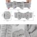Araluky 6 Pcs Spa Headband Wrist Washband Scrunchies Set for Face Washing - No Drip Cleansing Cuffs - Buy Online on GoSupps.com