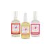 Hair Shots Heat Activated Hair Fragrance Sugar Crush Bundle 3 Items: Strawberry, Cupcake, Cotton Candy