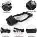 Adjustable Dog Muzzle - Velcro Fastener Breathable Mesh Safe for Barking & Chewing - XL Gray - Buy Online on GoSupps.com