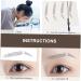 Baluue 42 Pcs Eyebrow Stickers Grooming Shaping Eyebrow Sticker Eyebrow 4d Peel Hair Water Transfer Paper - Buy Online on GoSupps.com