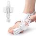 Bunion Corrector for Women Bunion Corrector for Women Men Adjustable Big Toe Straightener with Silicone Pad and Anti-Slip Strap Comfortable Bunion Fix Device for Right/Left Feet