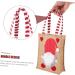 Alipis Christmas Bag Christmas Burlap Bags Xmas Handbag Christmas Bags Drawstring Bag Shopping 1 count (Pack of 1) Picture 3 - Buy Online on GoSupps.com