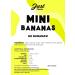 Mini Foam Bananas from Just Treats Gift Jar Collection - Buy Online on GoSupps.com