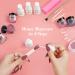 AZUREBEAUTY 30Pcs Dip Powder Nail Kit - Translucent Nude Pink Dipping Liquid Set Matte Top Coat & Recycling Tray for DIY Nail Art - Perfect for Home & Salon Use - Buy Online on GoSupps.com