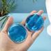 Gel Eye mask ice Pack Eye Protection Cold and hot Pack ice Pack Round Blue Gel ice Pack Reusable 7CM - Buy Online on GoSupps.com