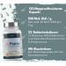 Exvital Flora+ 500 Billion KBE/g - 22 Vegan Probiotic Cultures with Acacia Fiber for Gut Health - Lactobacillus Salivarius & Bifidobacteria - 120 Capsules - Buy Online on GoSupps.com
