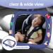 Buy Mlryh 360 Baby Car Mirror - Break-Proof Rear Seat Mirror with 8 DIY Decorations | Perfect for Safe International Travel - Buy Online on GoSupps.com