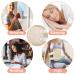 Castor Oil Pack for Liver Detox - Soft Ergonomic & Adjustable Compress for Home Yoga - Portable Sleep-Riped Oil Pack (Khaki) - Buy Online on GoSupps.com