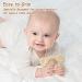 Natural Wood & Bear Silicone Bite Ring - Eco-Friendly Baby Teether Toy | BPA Free Safe Birth Gift - Buy Online on GoSupps.com