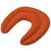 Cherry stone neck pillow with chambers orange - cherry stone pillow - neck pillow - heat pad for neck cherry stones