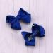 Lurrose Blue Hair Clips Set - 12 Hair Bows & 50 Metal Hair Clips | Classic Hair Accessories for Girls - International Shipping - Buy Online on GoSupps.com
