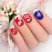 Patriotic Nail Stamping Plates - 6 Piece Independence Day Theme Templates for Manicure Decoration - Buy Online on GoSupps.com