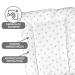 Babynness Waterproof Wrapping - High Quality & Wipeable Diaper Area Expansion - Dotted Gray 50x70 cm - Buy Online on GoSupps.com