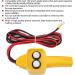 Winch Control Handle - 12V Wired Controller for Capstan (1500-5000lbs) - Push Button Style - Yellow - Buy Online on GoSupps.com