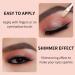 Oulac Glitter Eyeshadow - High Pigmented Waterproof Peach Shade | Metallic Finish | Vegan & Cruelty-Free | 06g - Buy Online on GoSupps.com