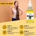 Savage Organics Bhringraj Oil - 100% Natural Hair Oil for Growth & Strength - Prevents Hair Fall - 2 Fl Oz Glass Bottle - Buy Online on GoSupps.com