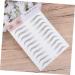 FOMIYES 4 Pcs 3d Eyebrow Stickers False Eyebrows Spray Talcum Imitation Eyebrow Template Eyebrow Trimming 6d 1 count (Pack of 1) Blackx2pcs - Buy Online on GoSupps.com