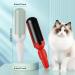 Reusable Pet Hair Remover Roller Washable Hair Remover Brush Pet Hair Removal Tool Device for Cat Dog Furniture Carpet Sofa Clothes (Green-2Pcs) - Buy Online on GoSupps.com