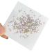 FEIlei 50Pcs Horse Eye Nail Rhinestones Flat Back Nail Gems DIY Nail Art Decorations