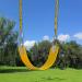 AGPTEK Swing Seat 30.4 x 6 x 0.27 Inch | Yard Swing for Kids & Adults with Metal Triangle Ring - Yellow | 300KG/660LB Weight Limit - Buy Online on GoSupps.com