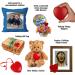 Voice Recordable Heart Button - 2 Minute Talking Plush Toy for Personalized Memory Bear or Baby Heartbeat Keepsake (Red) - Buy Online on GoSupps.com