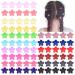 80PCS Flower Mini Hair Claw Clips for Baby Girls - Hair Accessories for School Kids & Teens - Buy Online on GoSupps.com