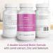 Biotin Complex Supplement for Hair, Nails & Skin | Immune Health Support with Selenium, Zinc | Vegan Capsules - Hey Nutrition - Buy Online on GoSupps.com