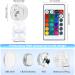 Buy LED Tea Lights - 6 Pack RGB Waterproof Underwater Mini LED Candles with Remote Control | Perfect for Aquariums Pools Ponds & Parties - Buy Online on GoSupps.com