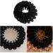 Magic Hair Clip Bird Nest Magic Hair Clip Hair Holder Birds Nest Hair Clip Bun Maker Lazy Birds Nest Plate Hairpin hair bun accessories for women Velvet Hair Clips Expandable Ponytail Holder Black - Buy Online on GoSupps.com
