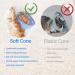 Cat Cone Collar Soft Cat Recovery Collar Soft Collar Cone After Surgery Protect The Neck Anti Lick for Puppies Small Dogs and Cats Blue S - Buy Online on GoSupps.com