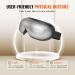 VEVOR Eye Massager with Heat - 5 Modes Bluetooth Music Foldable for Eye Strain & Migraines - Perfect Gift for Parents - Buy Online on GoSupps.com