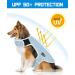 Pecute Dog Cooling Vest XL Blue - Summer Cooling Coat for Dogs, Sun Protection, 5-Layer Evaporation Cooling, Breathable Mesh, Adjustable Straps - Buy Online on GoSupps.com