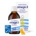 Arctic Blue Omega 3 Fisch l - 250 ml liquid - MSC -certified - high dose with DHA EPA and vitamin D - without belching or fish smell - arctic fish oil - orange taste
