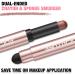 FOCALLURE No Crease Eyeshadow Stick - Creamy Matte & Shimmer Pencil, Smudge-proof & Waterproof with Built-in Smudger - Paint the Town Red #17 - Buy Online on GoSupps.com