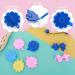 Yolev 60-Piece Self-Hinge Plastic Hair Barrettes for Girls - Multi-Colored Bowknot and Flower Hair Clips | 80s 90s Hair Accessories Set - Buy Online on GoSupps.com