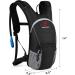 SHARKMOUTH 2L Hiking Hydration Backpack | Lightweight Insulated Pack for Kids & Adults | BPA Free Water Bladder | Ideal for Running & Cycling | Black - Buy Online on GoSupps.com
