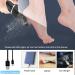 Rechargeable Electric Foot Callus Remover Kit | Waterproof Pedicure Tool with 4 Grinding Heads | Foot Care for Dead Skin | Ideal Gift - Black - Buy Online on GoSupps.com