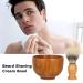 Benkeg Shaving Soap Bowl - Premium Beard Shaving Foam Cup for Men with Wooden Brush - Perfect for a Luxurious Shave - Buy Online on GoSupps.com