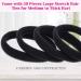 50 Pcs Thick Black Hair Ties - Large Elastics for Thick & Curly Hair - Anezus - Buy Online on GoSupps.com