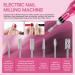 PEACECOLOR Red Mini Nail Drill Machine Electric Nail Files for Beginners Professional Compact Nail Drill Machine Set for Acrylics Nails Electronic Equipment Home Salon DIY Nail Art Use Xa-29 - Buy Online on GoSupps.com