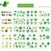 St Patricks Day Tattoos - 20 Unique Shamrock Patterned Sheets for Kids, Irish Parade Decorations - Buy Online on GoSupps.com