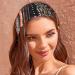 Bohend Boho Wide Elastic Hair Bands for Women & Girls - 4 Pack Sports & Yoga Headbands - Bohemia Style Frontal Ligaments Headgear - Buy Online on GoSupps.com