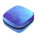 Blue Galaxy Starry Sky Sanitary Napkin Storage Bag Feminine Product Pouches Portable Period Kit Bag Menstruation First Period Bag for Women Teen Girls Ladies Menstrual Cup Pouch Tampon Bags Color 11