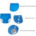 Durio Reusable Baby Swim Diaper 12-18 Months - Unisex Toddler Swimming Diapers (A Rose) - Buy Online on GoSupps.com