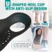 Arch Support Orthotics Shoe Inserts for Foot Pain Relief | Sizes for Men & Women | Ideal for Flat Feet Plantar Fasciitis | Black Size M - Buy Online on GoSupps.com