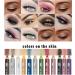 Wonder X Glitter Eyeliner Pencils - 12 Metallic Colors | Long Lasting Hypoallergenic Makeup Set - Buy Online on GoSupps.com