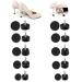 SooGree High Heel Replacement Tips 10 Pairs Heel Caps Replacement Dowels Women Shoes Heel Stiletto Repair Heel Caps Kit Pin-5 Different Size(2.4/3mm Metal pins) (Metal pins- 2.4mm 3mm Black) metal pins- 2.4mm 3mm Black